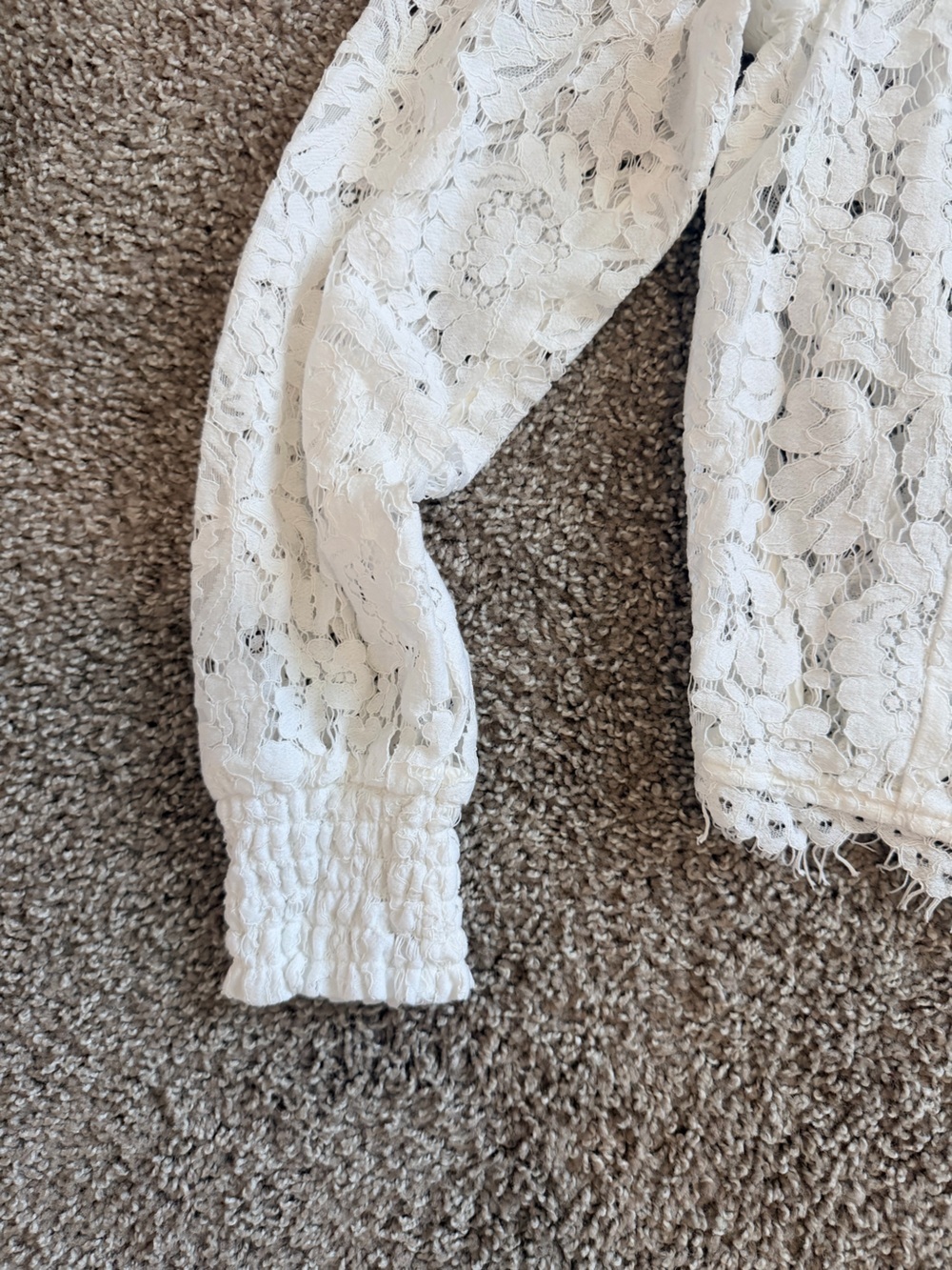 GENERATION LOVE Kairi Lace Wrap womens Blouse size XL cottage core NWT - Picture 9 of 14